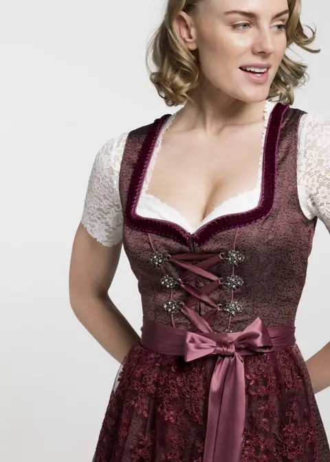Spieth&Wensky Dirndl "Bea" 55 cmArtikelnummer SW-410130-1012-2286 50% Rabatt mit kostenlosem Versand