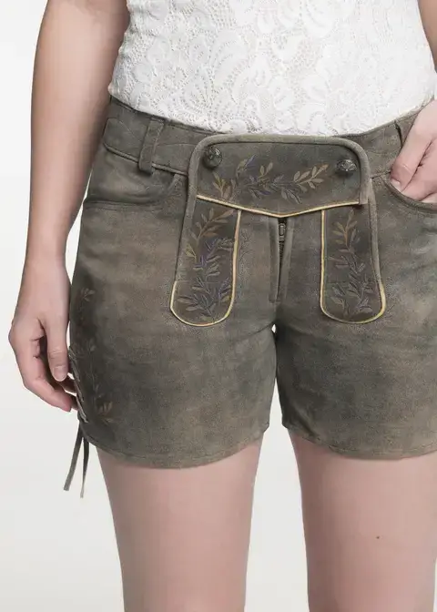 Spieth&Wensky Lederhose "Dolce"Artikelnummer SW-420540-1565-5741 Speichern exportieren