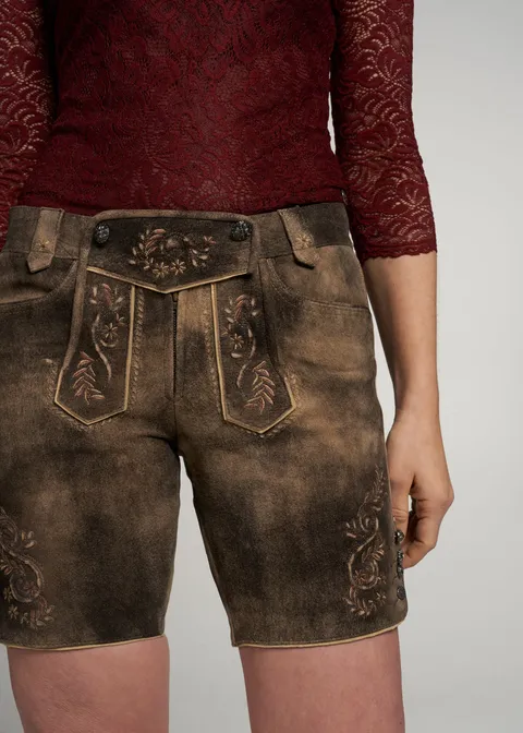 Spieth&Wensky Lederhose "Aleha" 36cmArtikelnummer SW-400270-1621-6499 Outlet