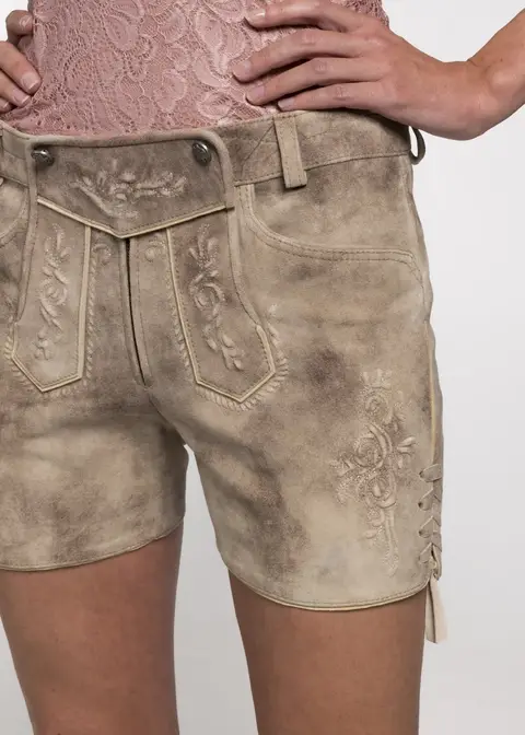 Spieth&Wensky Lederhose "Patty" 30cmArtikelnummer SW-350370-0302-7513 Schlussverkauf