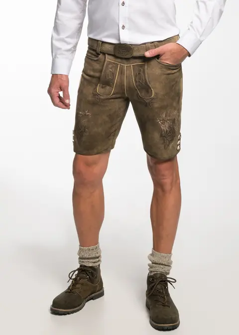 Spieth&Wensky Lederhose "FCB - Enor"Artikelnummer SW-430470-1487-6612 Black Friday