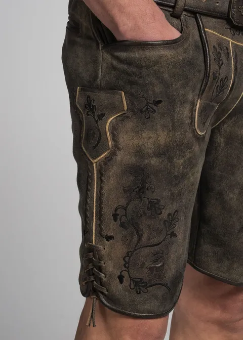 Spieth&Wensky Lederhose "Archibald" 45cmArtikelnummer SW-400760-1600-6481 Vatertagsangebot