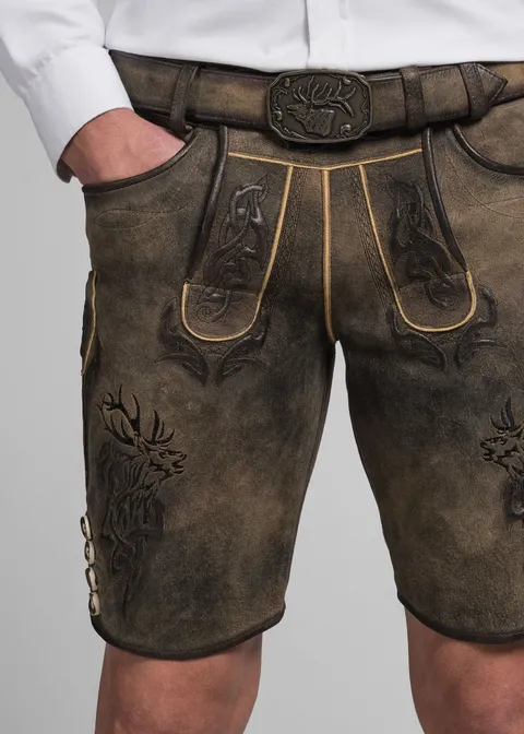 Spieth&Wensky Lederhose "Wayen"Artikelnummer SW-390880-1600-6481 Jubiläumsangebot
