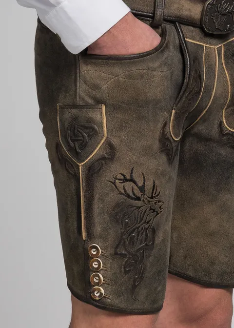 Spieth&Wensky Lederhose "Wayen"Artikelnummer SW-390880-1600-6481 Jubiläumsangebot