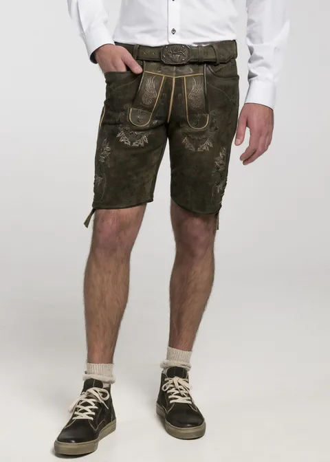 Spieth&Wensky Lederhose "Weikhard" 43 cmArtikelnummer SW-390890-1479-6482 Neueste Mode