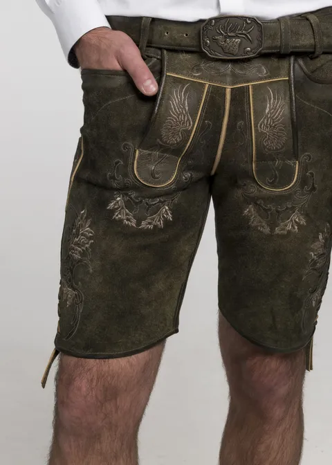Spieth&Wensky Lederhose "Weikhard" 43 cmArtikelnummer SW-390890-1479-6482 Neueste Mode
