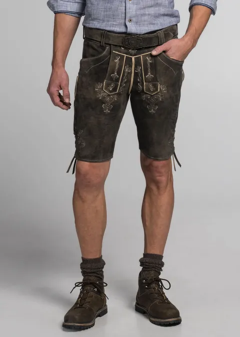 Spieth&Wensky Lederhose "Friedrich" 45cmArtikelnummer SW-291915-0250-5346 Zeitlich begrenztes Angebot