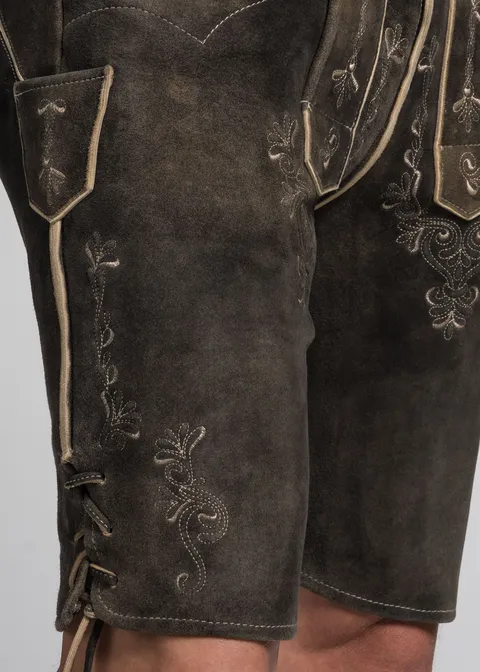 Spieth&Wensky Lederhose "Friedrich" 45cmArtikelnummer SW-291915-0250-5346 Zeitlich begrenztes Angebot