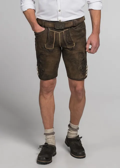 Spieth&Wensky Lederhose "Wolverine" 43cmArtikelnummer SW-390870-1601-6455 Große Rabatte