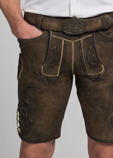 Spieth&Wensky Lederhose "Wolverine" 43cmArtikelnummer SW-390870-1601-6455 Große Rabatte