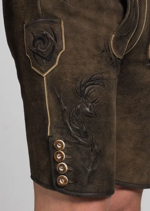 Spieth&Wensky Lederhose "Wolverine" 43cmArtikelnummer SW-390870-1601-6455 Große Rabatte