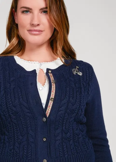 Spieth&Wensky Strickjacke "Seerose"Artikelnummer SW-370510-1514-4855 Kauf eins, bekomm eins gratis