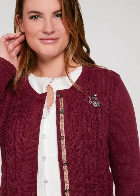 Spieth&Wensky Strickjacke "Seerose"Artikelnummer SW-370510-1514-5288 Tägliche Deals