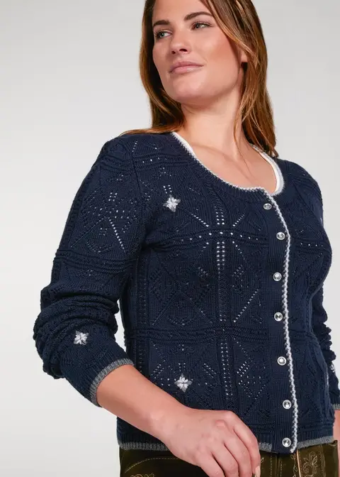 Spieth&Wensky Strickjacke "Wemka"Artikelnummer SW-390290-1514-4855 Kostenlose Rückgabe