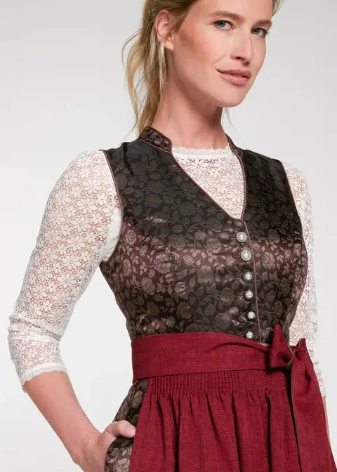 Spieth&Wensky Dirndl "Werny" 60cmArtikelnummer SW-390404-1504-2139 Nur noch ein Tag übrig