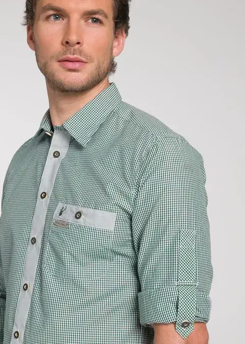 Spieth&Wensky Trachtenhemd "Dorf"Artikelnummer 261810-0948-2019 Top Angebot