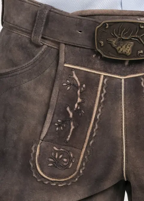 Spieth&Wensky Lederhose "Pinzgau" 43cmArtikelnummer SW-351419-1482-6072 Räumungsverkauf