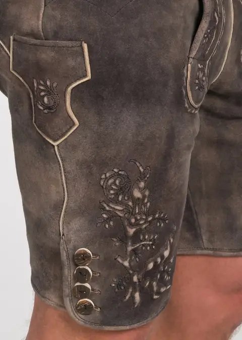 Spieth&Wensky Lederhose "Pinzgau" 43cmArtikelnummer SW-351419-1482-6072 Räumungsverkauf