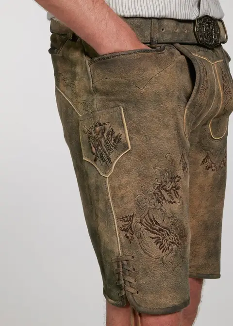 Spieth&Wensky Lederhose "Neno" 45cmArtikelnummer SW-320945-1487-6161 Tägliche Deals