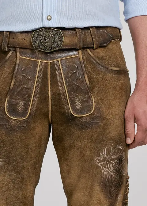 Spieth&Wensky Lederhose "Marc" 45cmArtikelnummer SW-330275-1487-6131 Sonderangebote