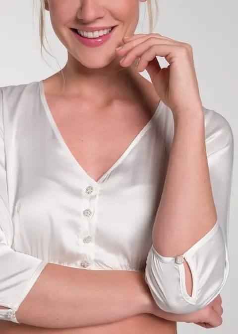 Spieth&Wensky Dirndlbluse "Tulia"Artikelnummer SW-380703-0877-4506 Kostenlose Rückgabe