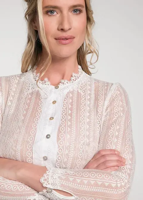 Spieth&Wensky Dirndlbluse "Hatty"Artikelnummer 311942-1189-2142 JETZT KAUFEN