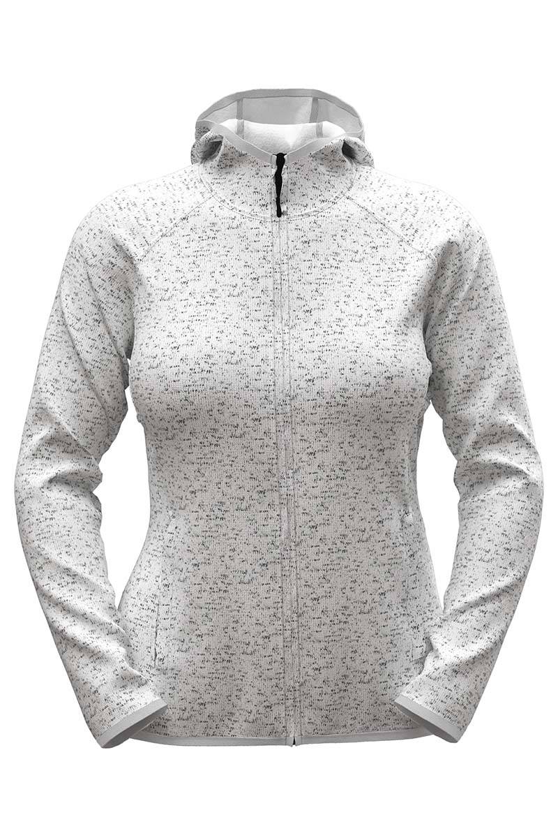 ﻿Stedman Lux Hooded Knit Fleece Jacket Saisonschlussverkauf