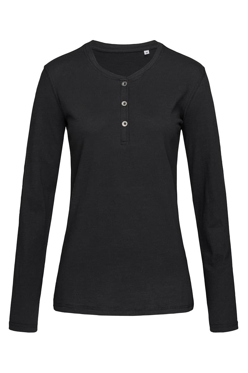 Stedman Sharon Henley Long Sleeve Vierteljährliche Förderung