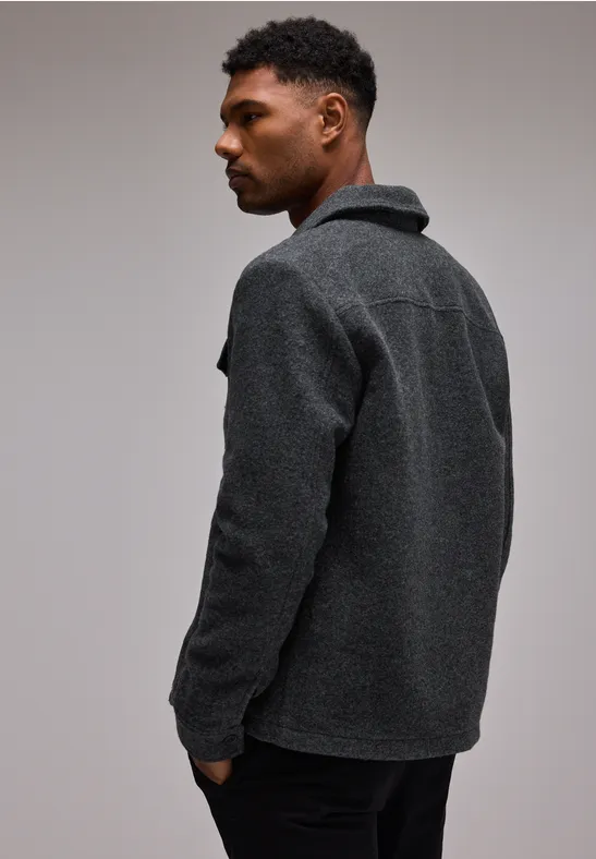 Street One Overshirt in Woll-Optik Osterangebot