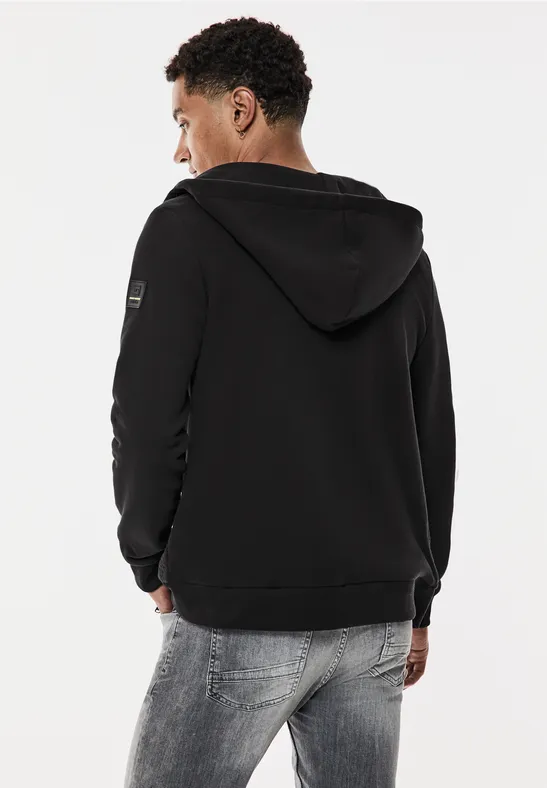 Street One Sweatjacke mit Materialmix Neueste Mode