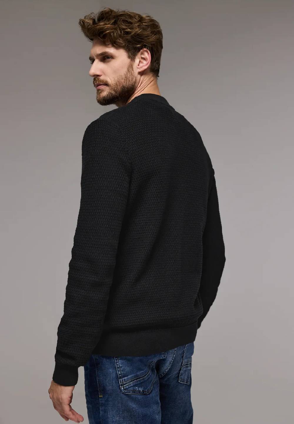 Street One Strukturjacke mit Zipper Große Rabatte