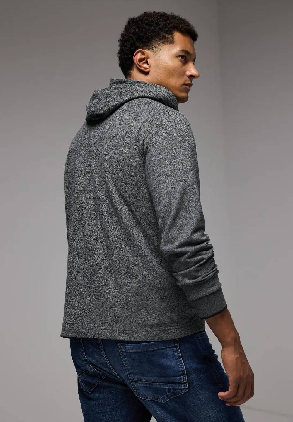 Street One Pique-Kapuzenshirt Räumungsverkauf