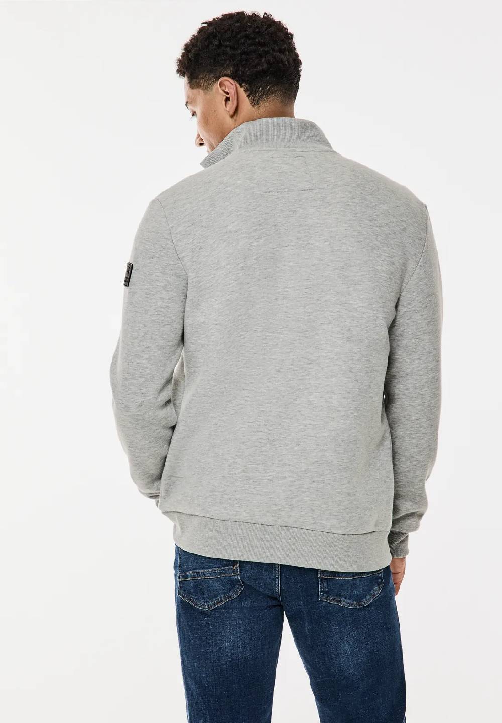 Street One Sweatjacke mit Materialmix VIP-Rabatte
