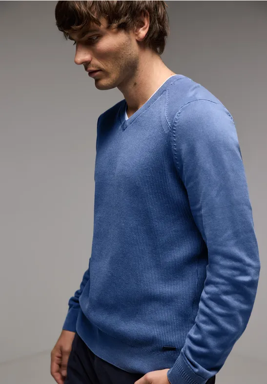 Street One Pullover in Washed-Optik Letzte 3 Tage