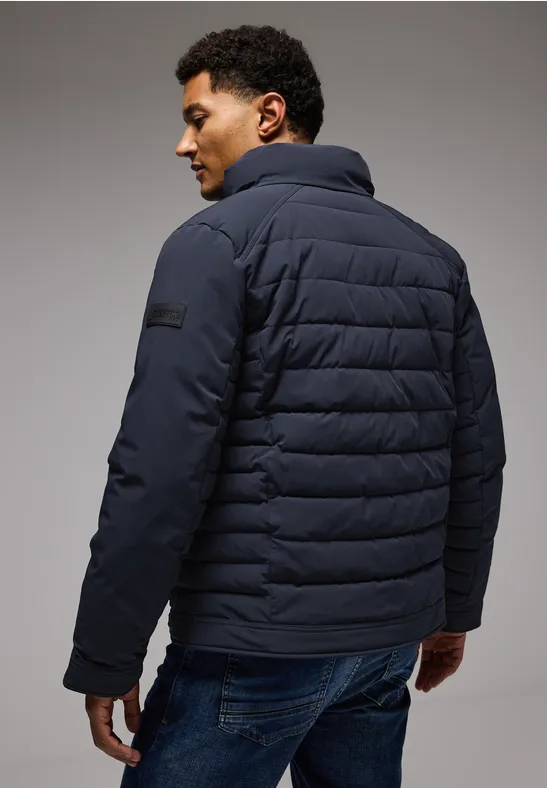 Street One Steppjacke im Biker-Look 50% Rabatt mit kostenlosem Versand