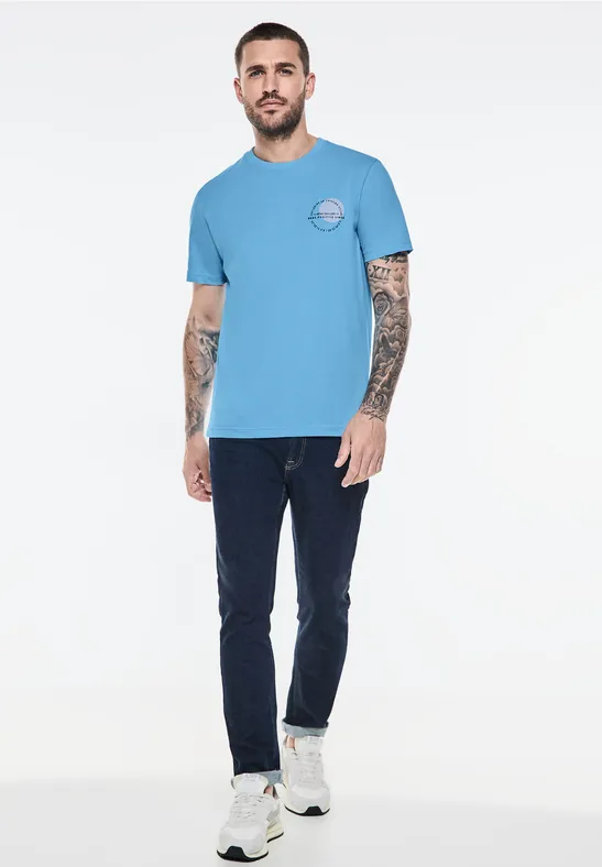 Street One T-Shirt mit Chestprint Verkauf