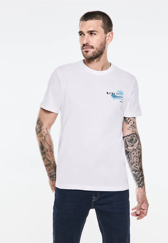 Street One T-Shirt mit Chestprint Sonderangebot