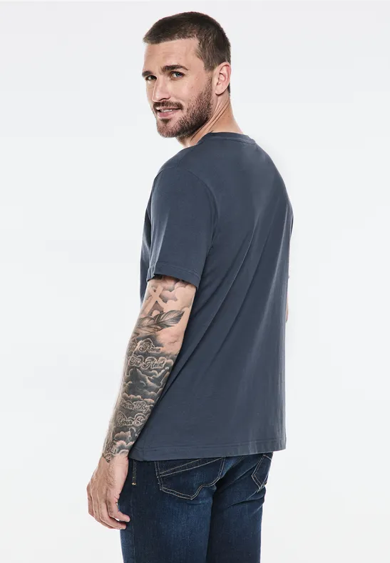 Street One T-Shirt mit Chestprint Rabatt