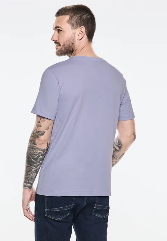 Street One T-Shirt mit Chestprint Günstig kaufen