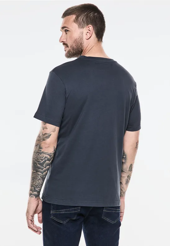 Street One T-Shirt mit Chestprint Begrenztes Angebot