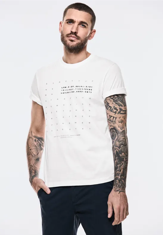 Street One T-Shirt mit Wording Lagerräumung