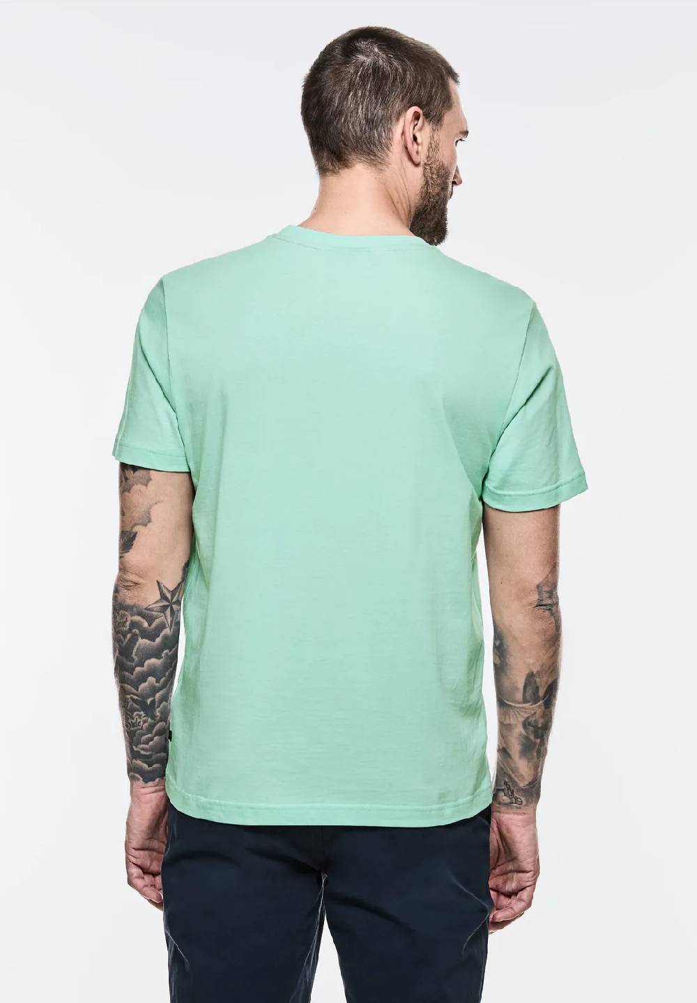 Street One T-Shirt mit Wording Heißer Verkauf