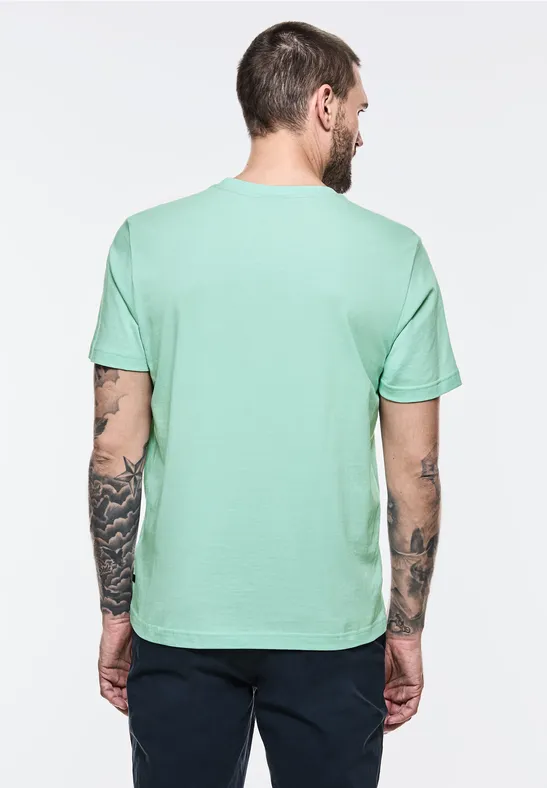 Street One T-Shirt mit Wording Heißer Verkauf