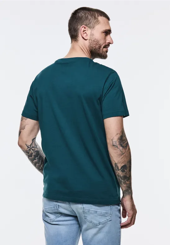 Street One T-Shirt mit Brustprint Top Angebot