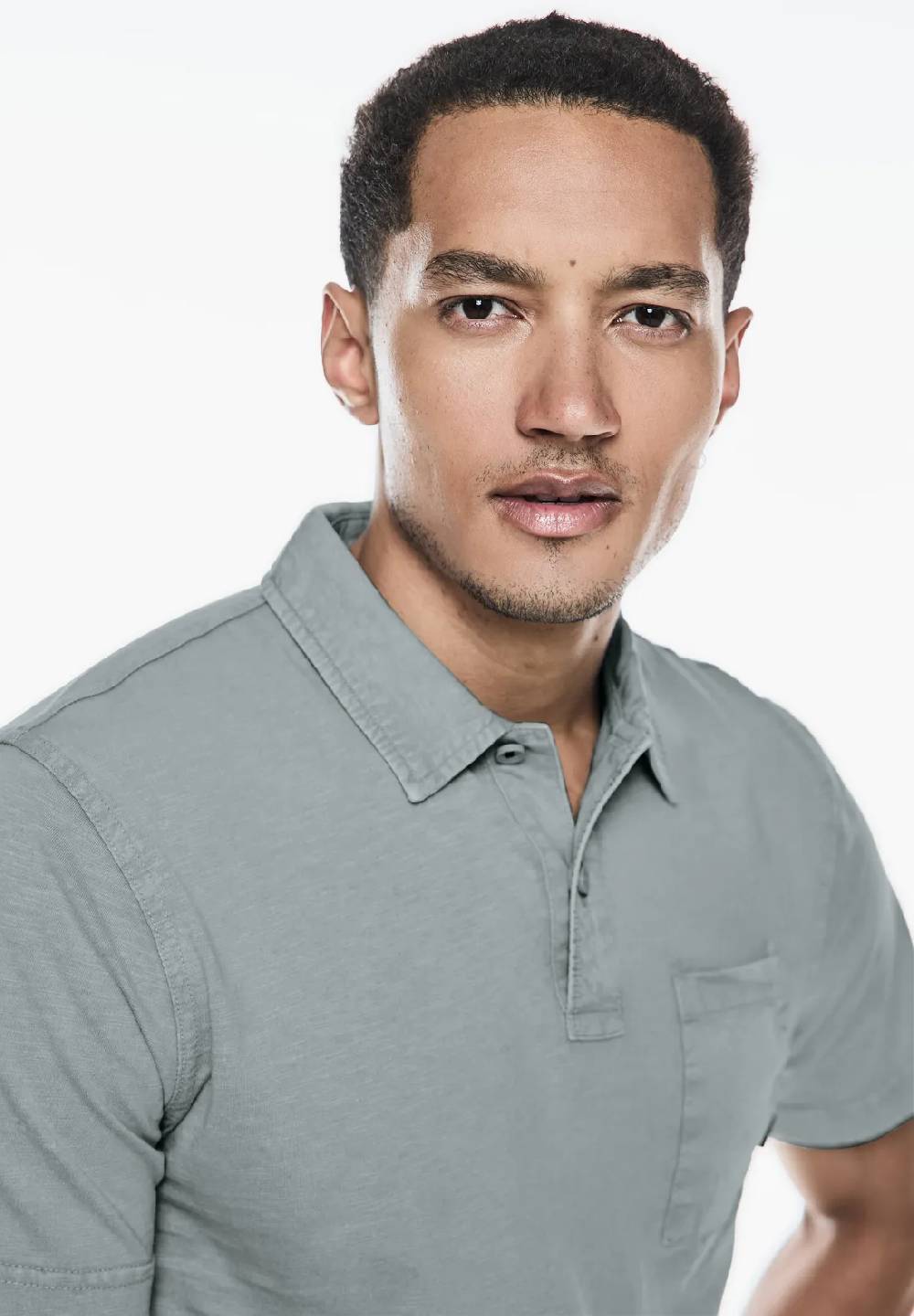 Street One Garmend Dye Slub Poloshirt Neueste Mode