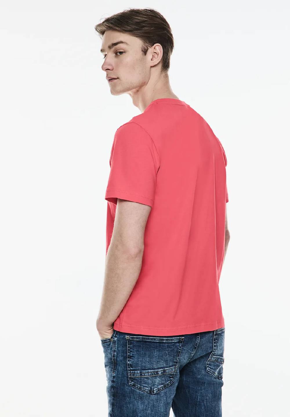 Street One Basic T-Shirt in Unifarbe Große Rabatte