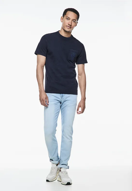 Street One Garmend Dye Slub T-Shirt Kauf eins, bekomm eins gratis