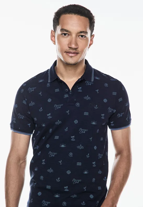 Street One Slub Jersey Poloshirt Tägliche Deals