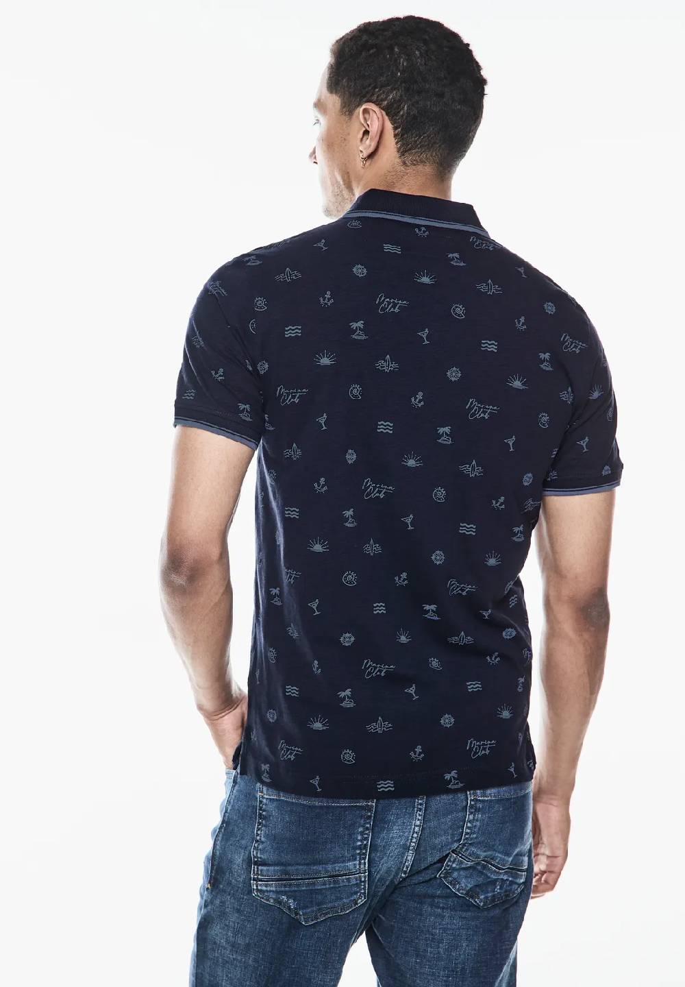 Street One Slub Jersey Poloshirt Tägliche Deals