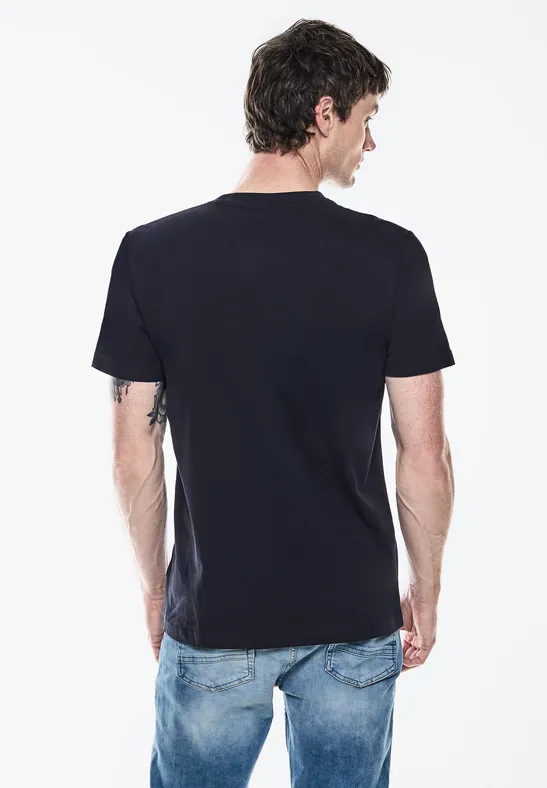 Street One T-Shirt mit Chestprint Begrenzte Freigabe